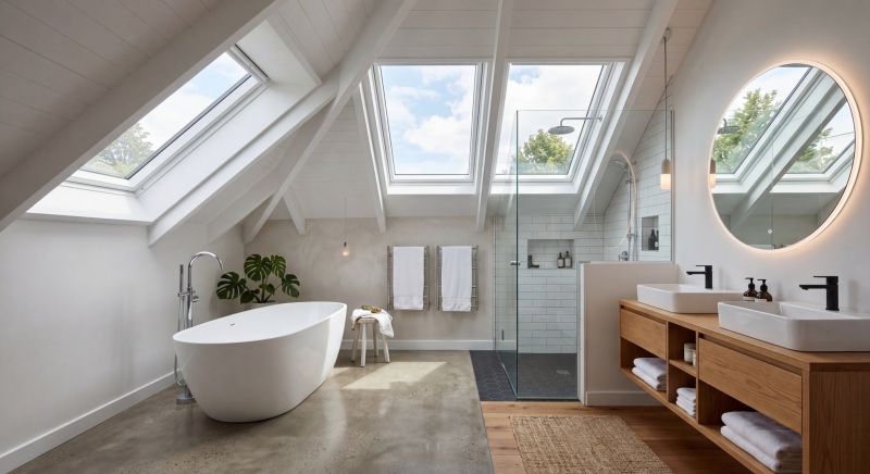 Attic Bathroom Remodeling in Union County, NC