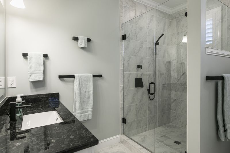 Granite Shower Installation in Union County, NC
