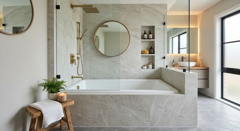Luxury Bathroom Installation in Union County, NC