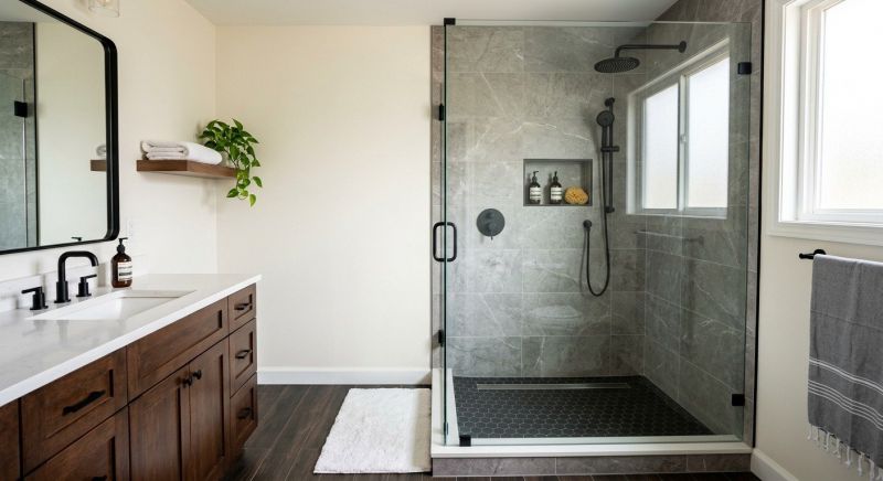 Tub To Shower Conversion in Midland, NC